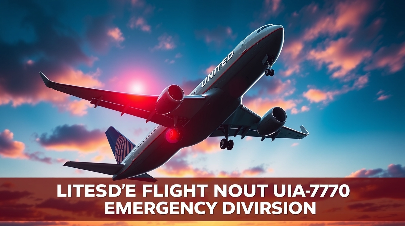 United Airlines Flight UA770 Emergency Diversion