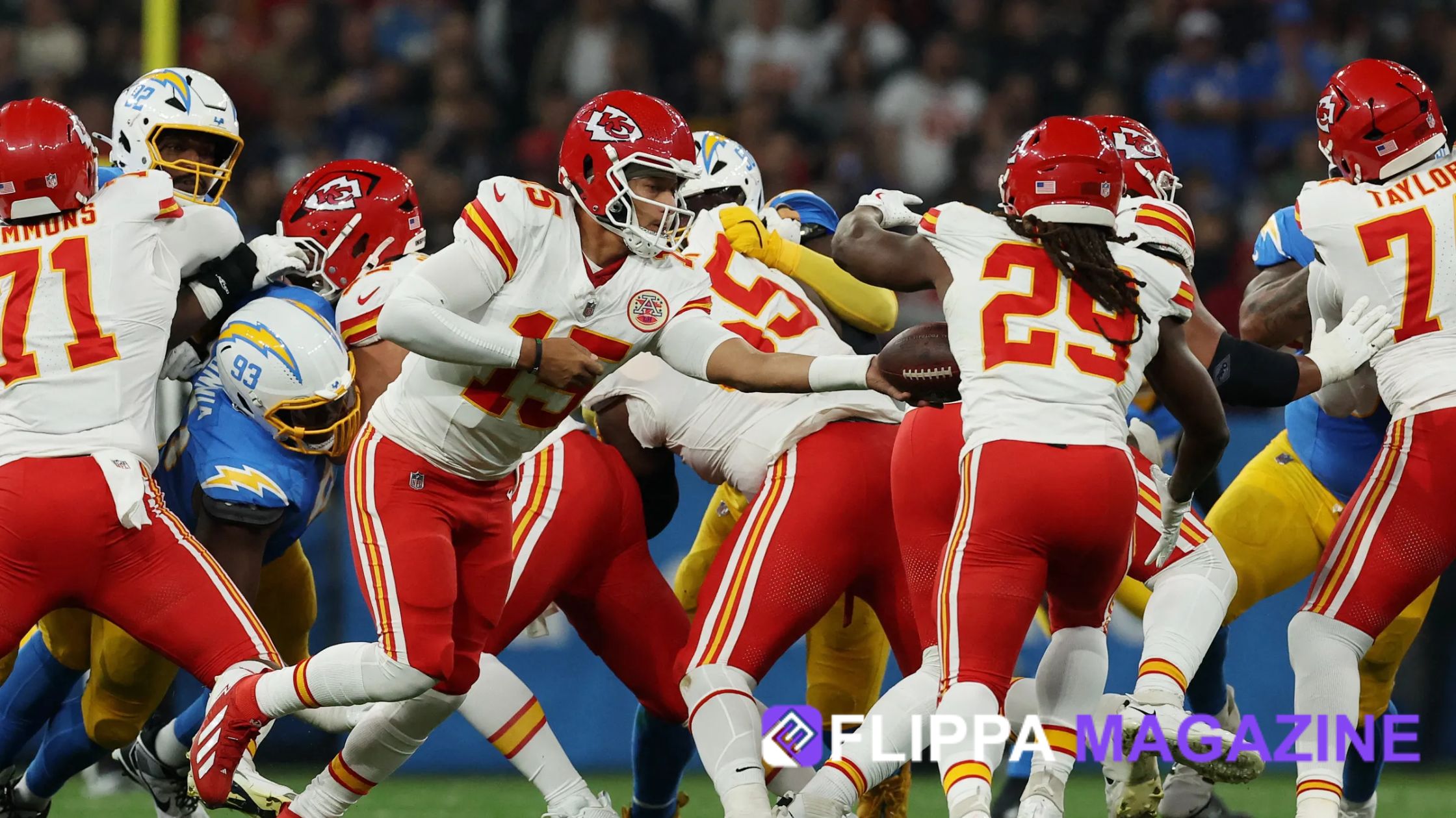 Los Angeles Chargers vs Kansas City Chiefs Match Player Stats