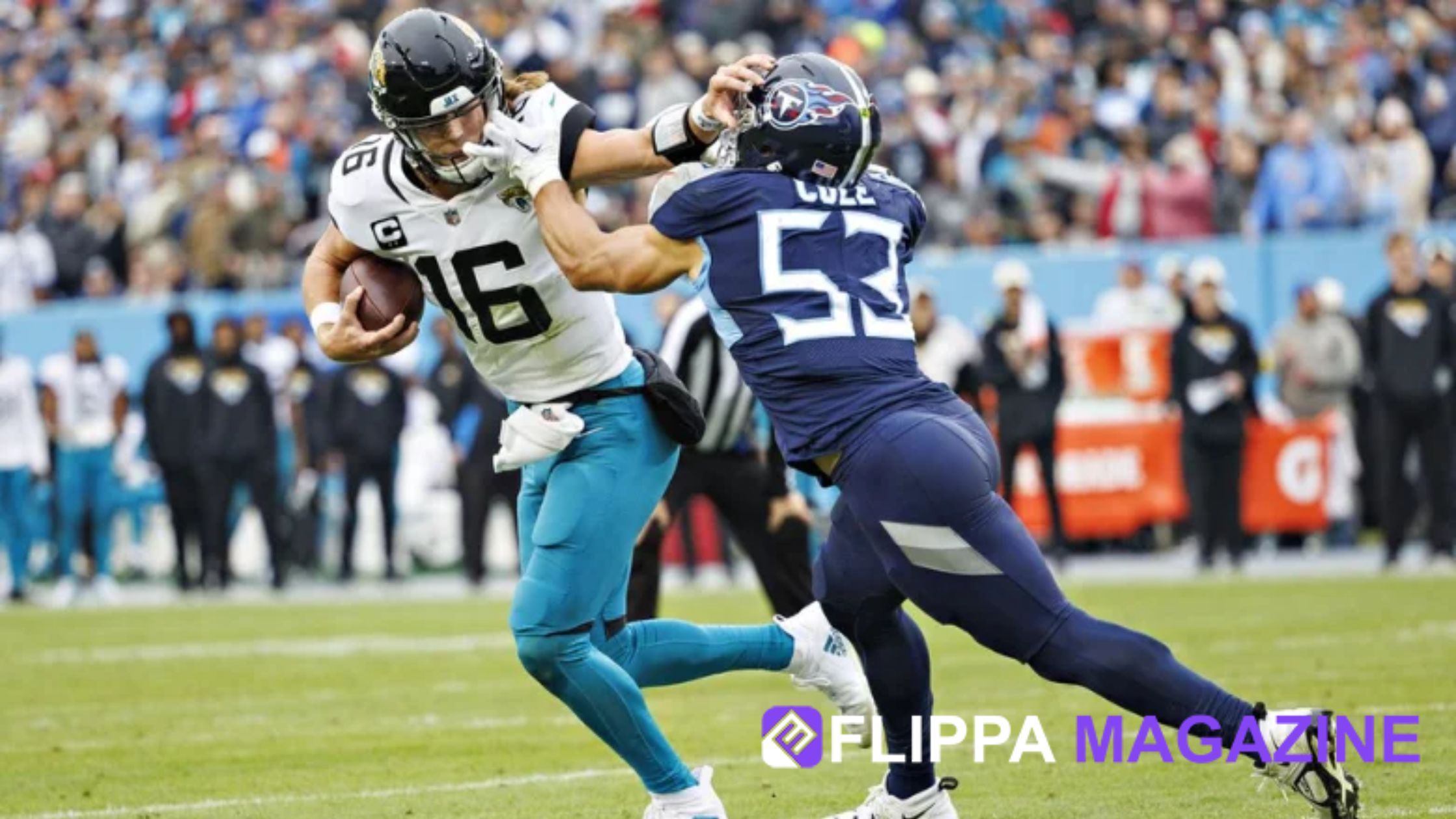 Jacksonville Jaguars vs Tennessee Titans Match Player Stats