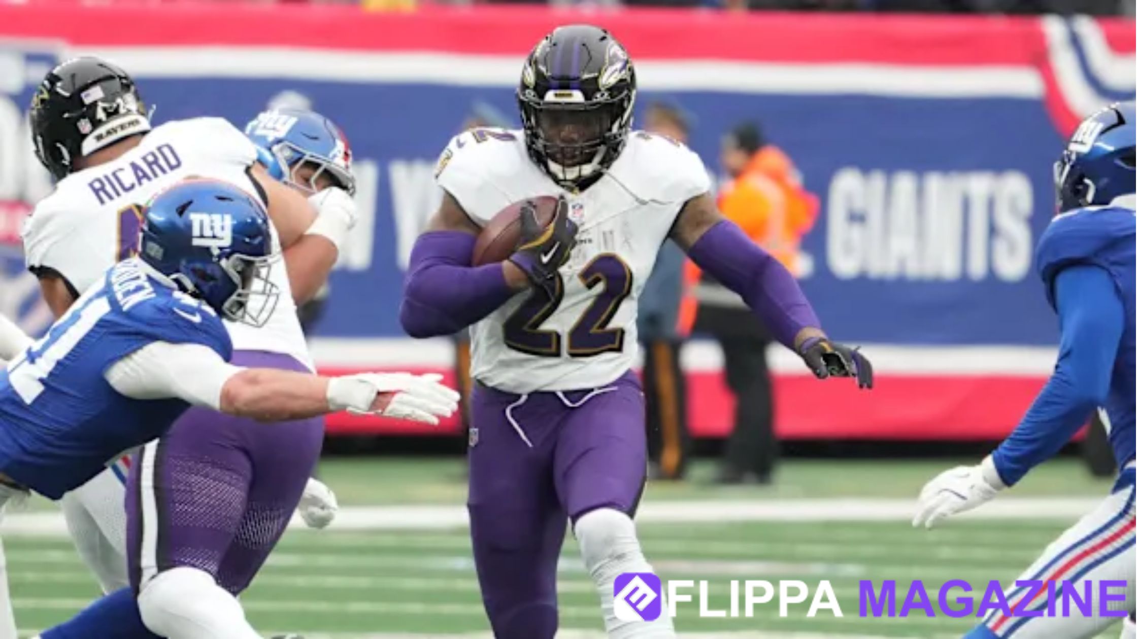 Baltimore Ravens vs New York Giants Match Player Stats