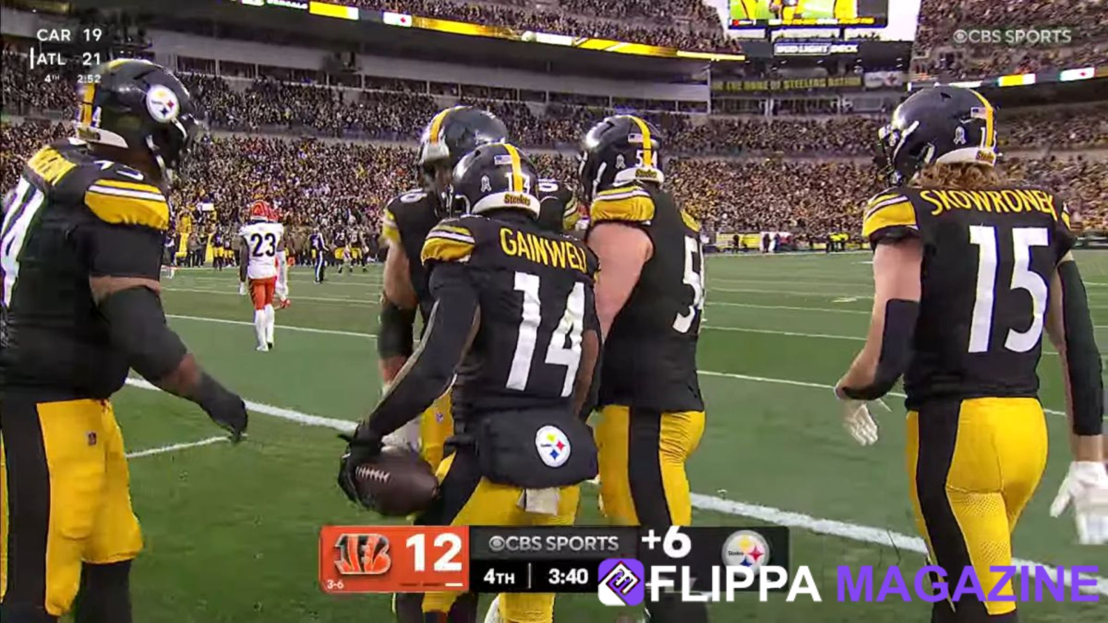 Bengals vs Pittsburgh Steelers Match Player Stats