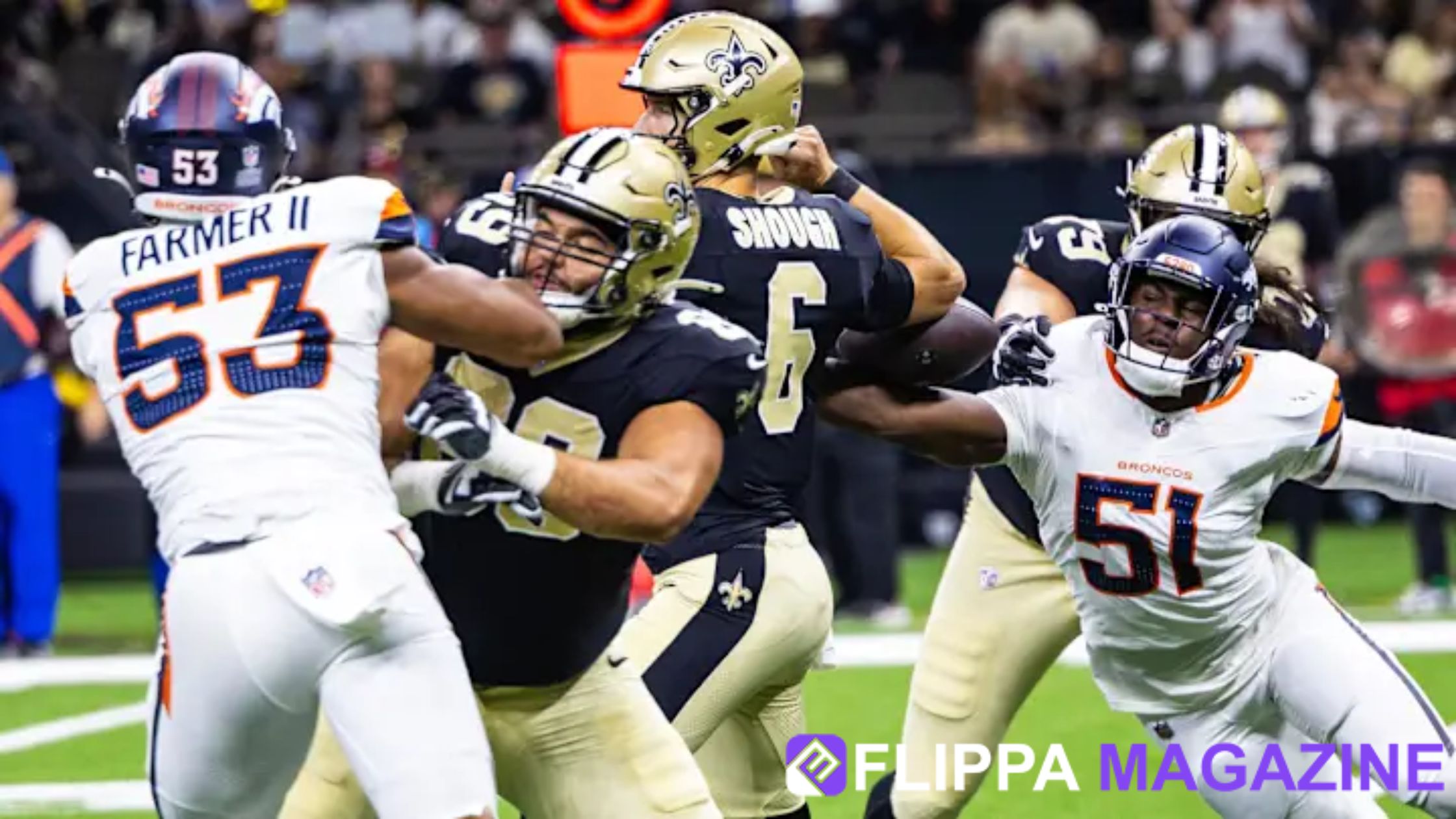 Denver Broncos vs New Orleans Saints Match Player Stats