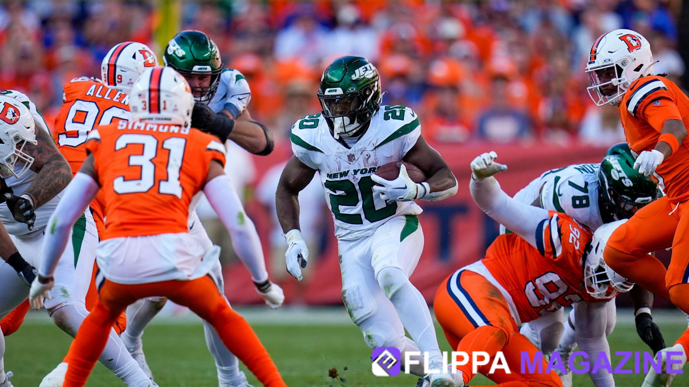 Denver Broncos vs New York Jets Match Player Stats