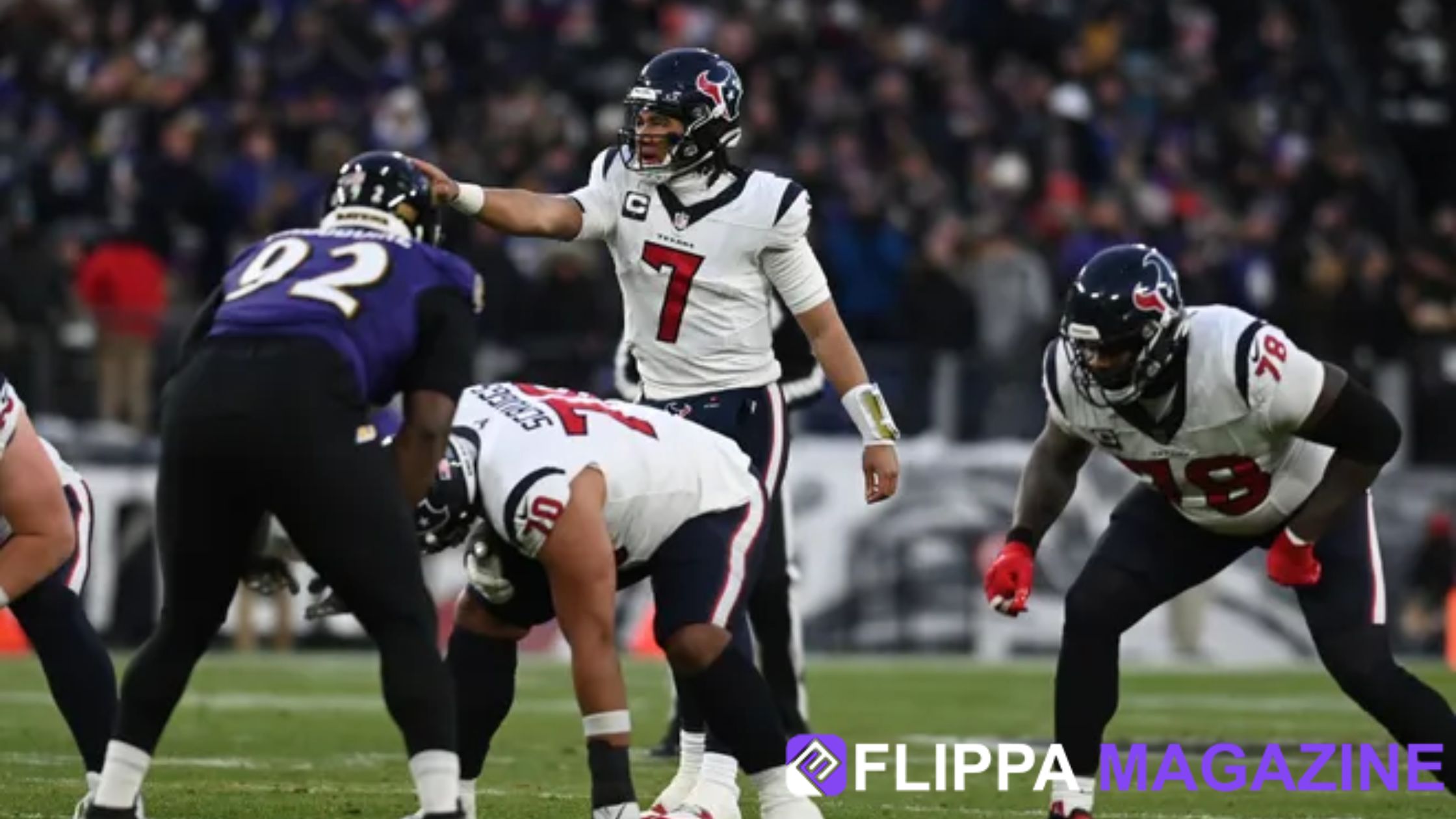 Baltimore Ravens vs Texans Match Player Stats