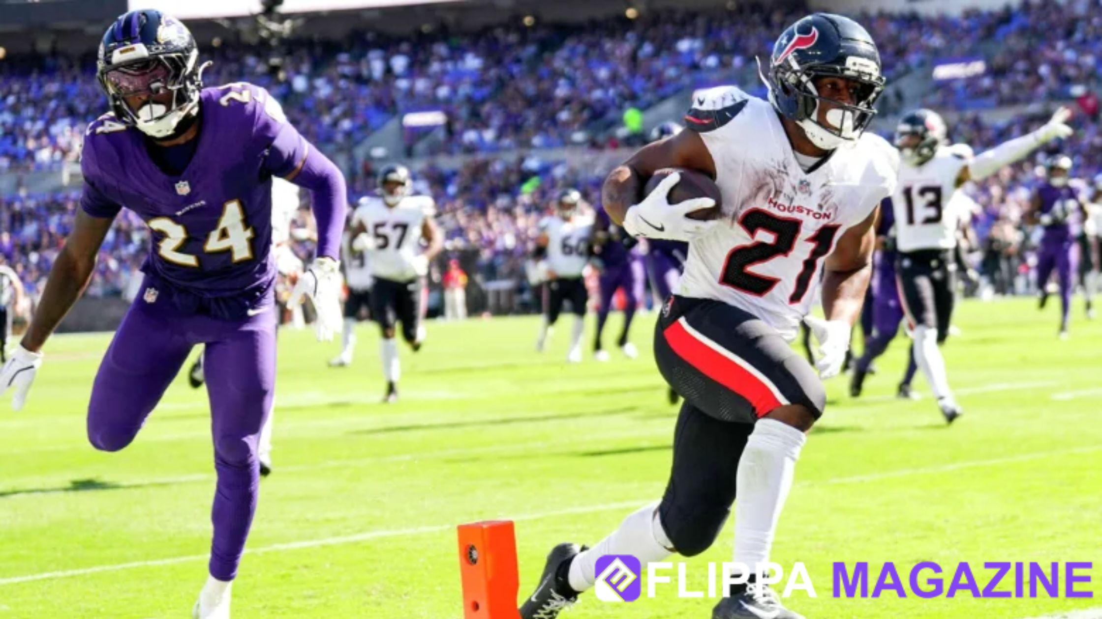 Baltimore Ravens vs Texans Match Player Stats