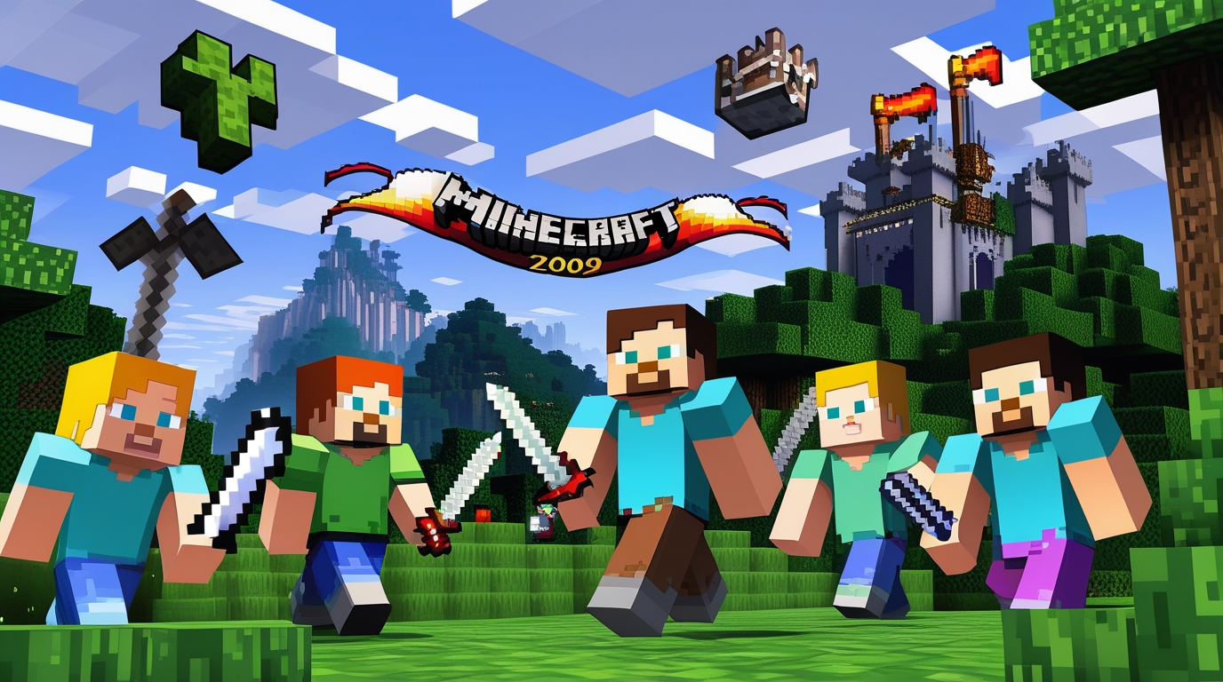 Minecraft (2009) Game Icons Banners