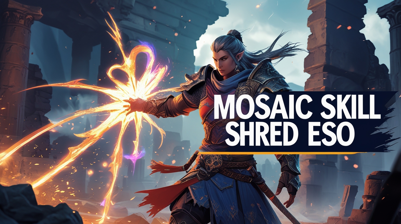 Mosaic Skill Shred ESO