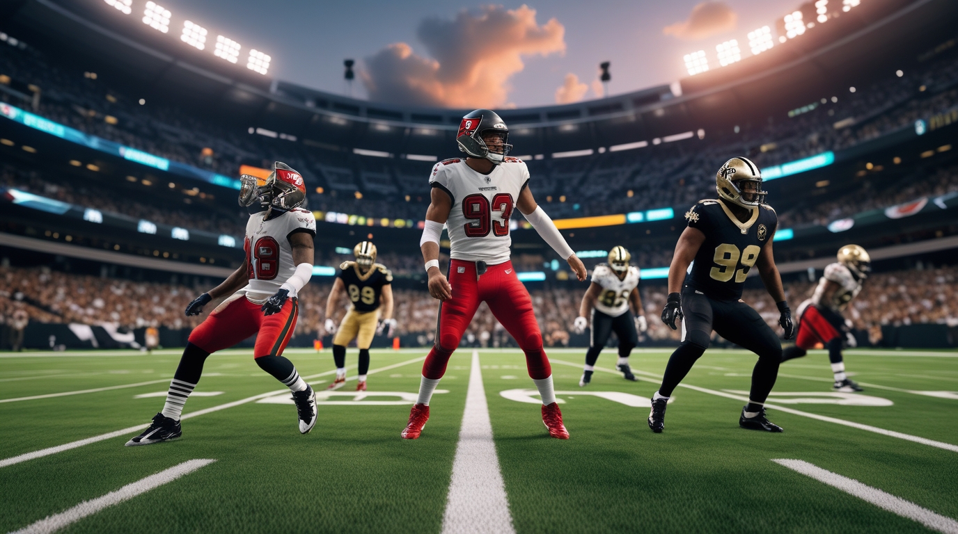 Tampa Bay Buccaneers vs New Orleans Saints Match Player Stats 