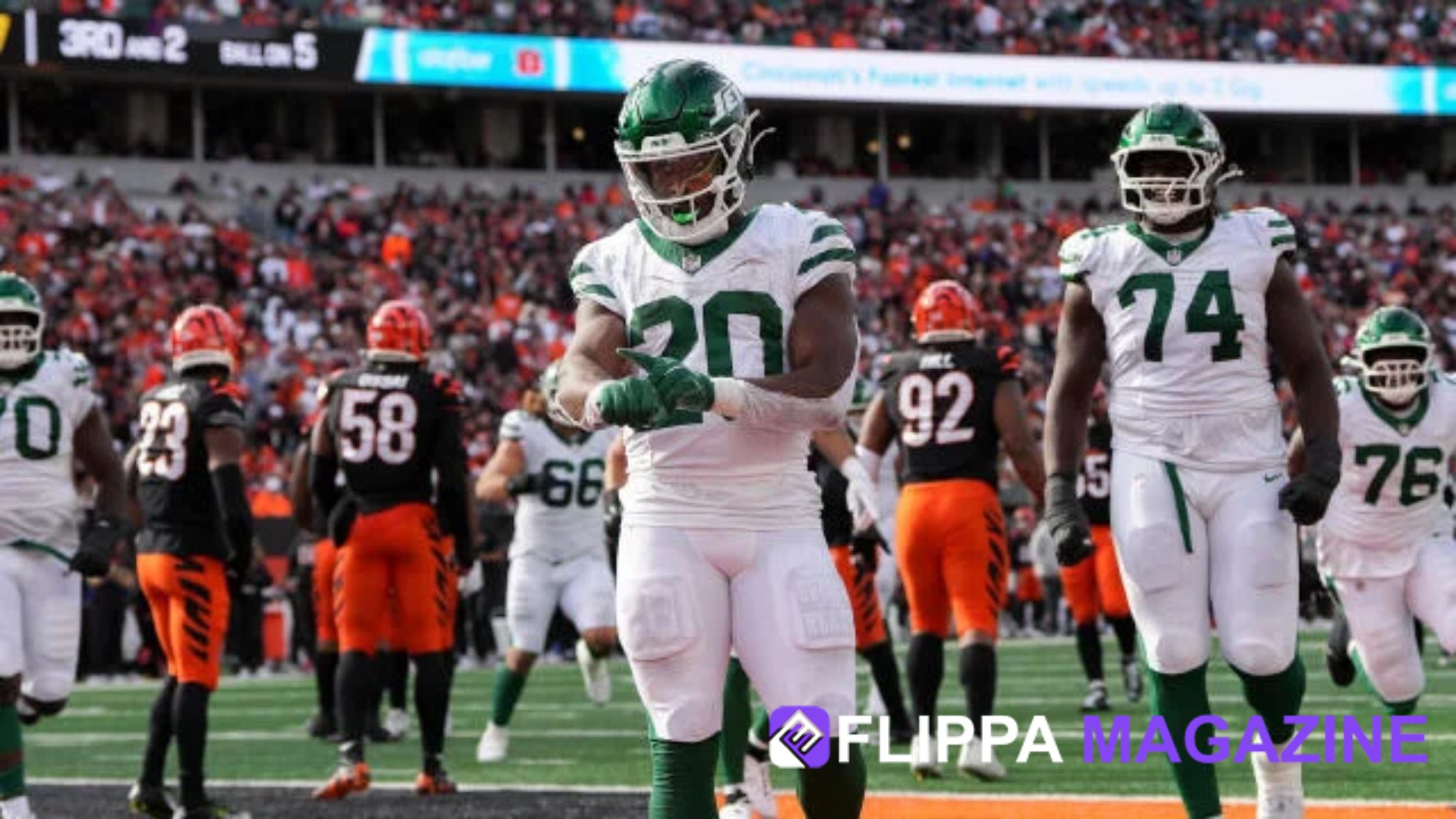 New York Jets vs Bengals Match Stats