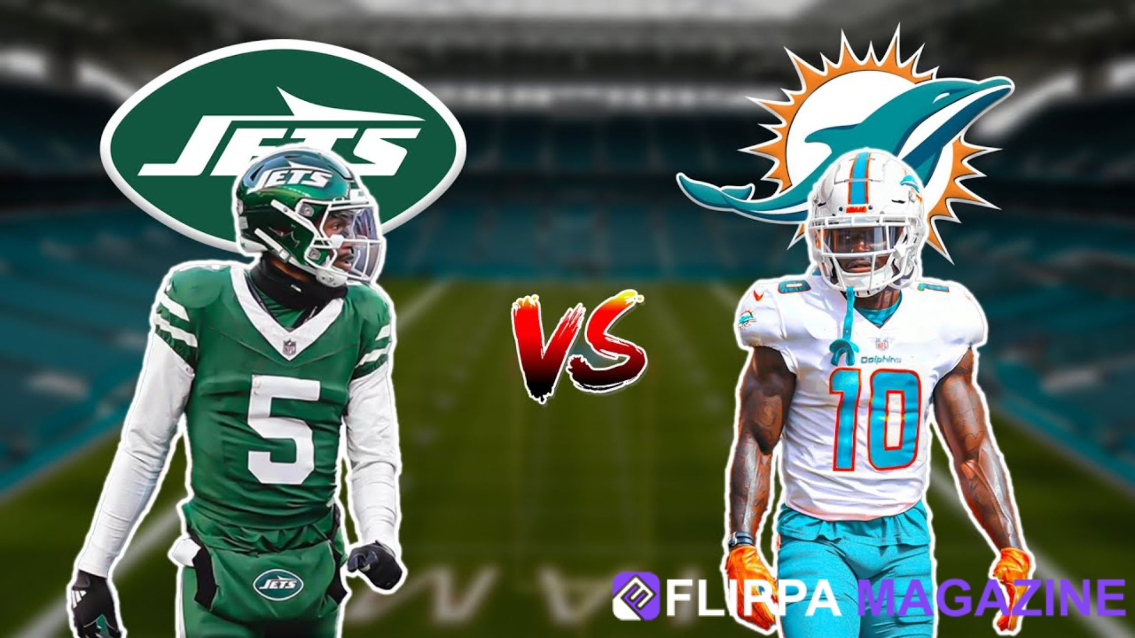 Miami Dolphins vs New York Jets Match Player Stats