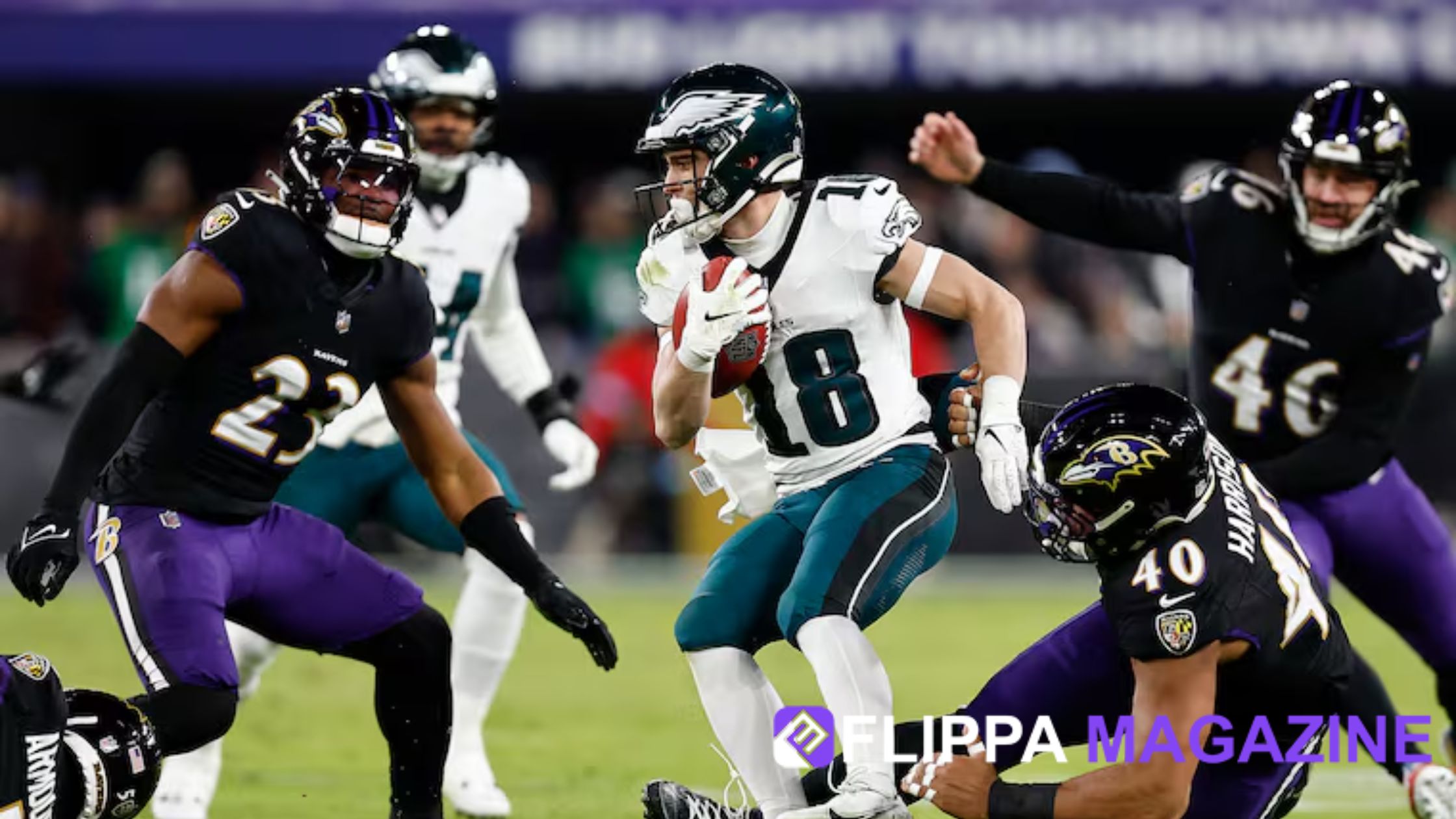 Philadelphia Eagles vs Baltimore Ravens Match Player Stats