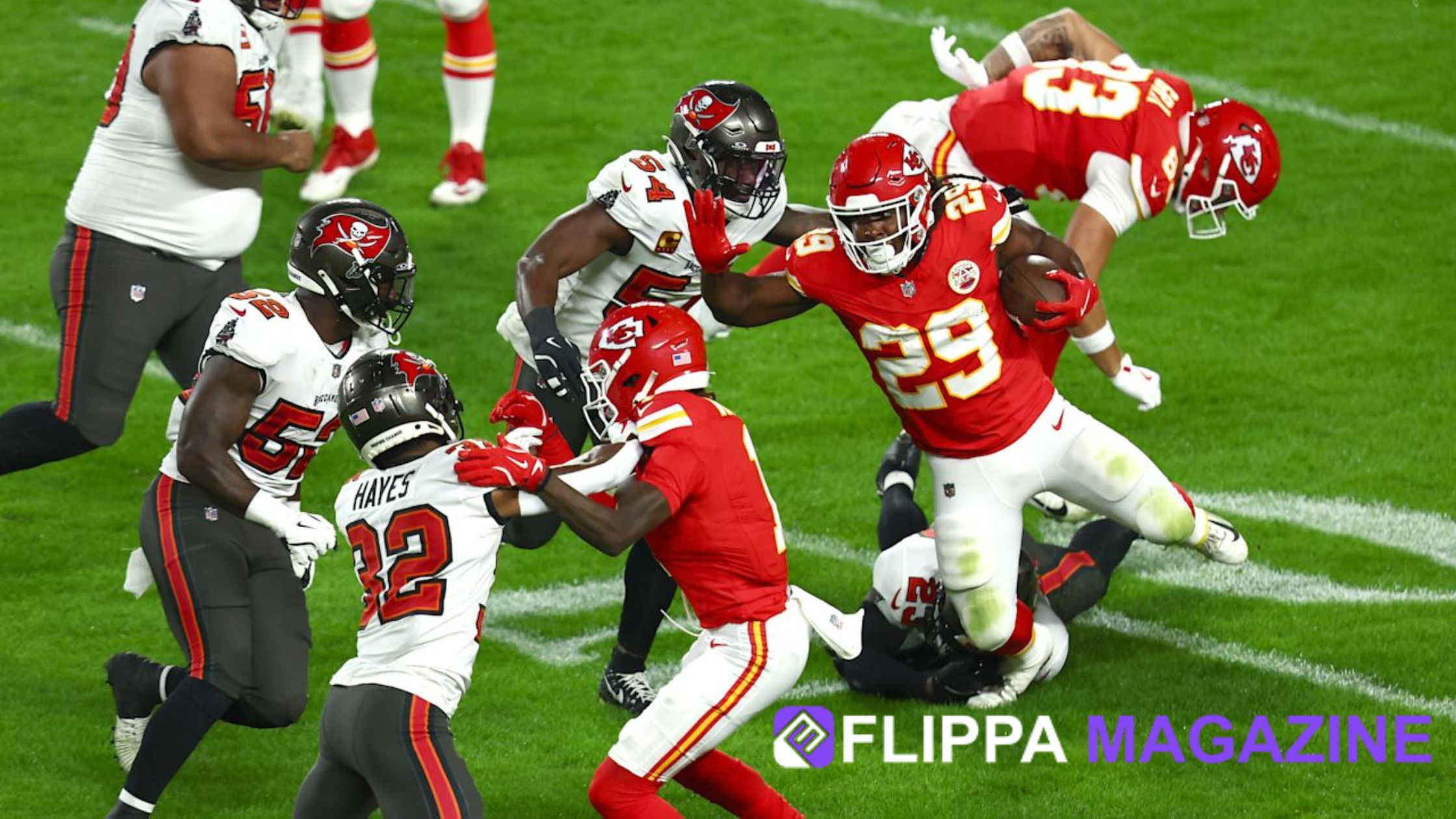 Tampa Bay Buccaneers vs Kansas City Chiefs Match Player Stats