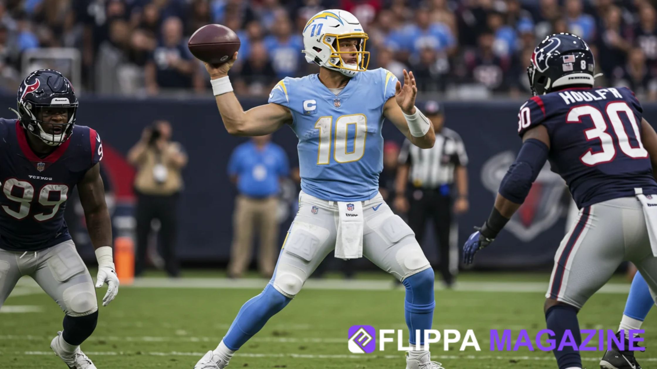 Chargers vs Texans Match Player Stats