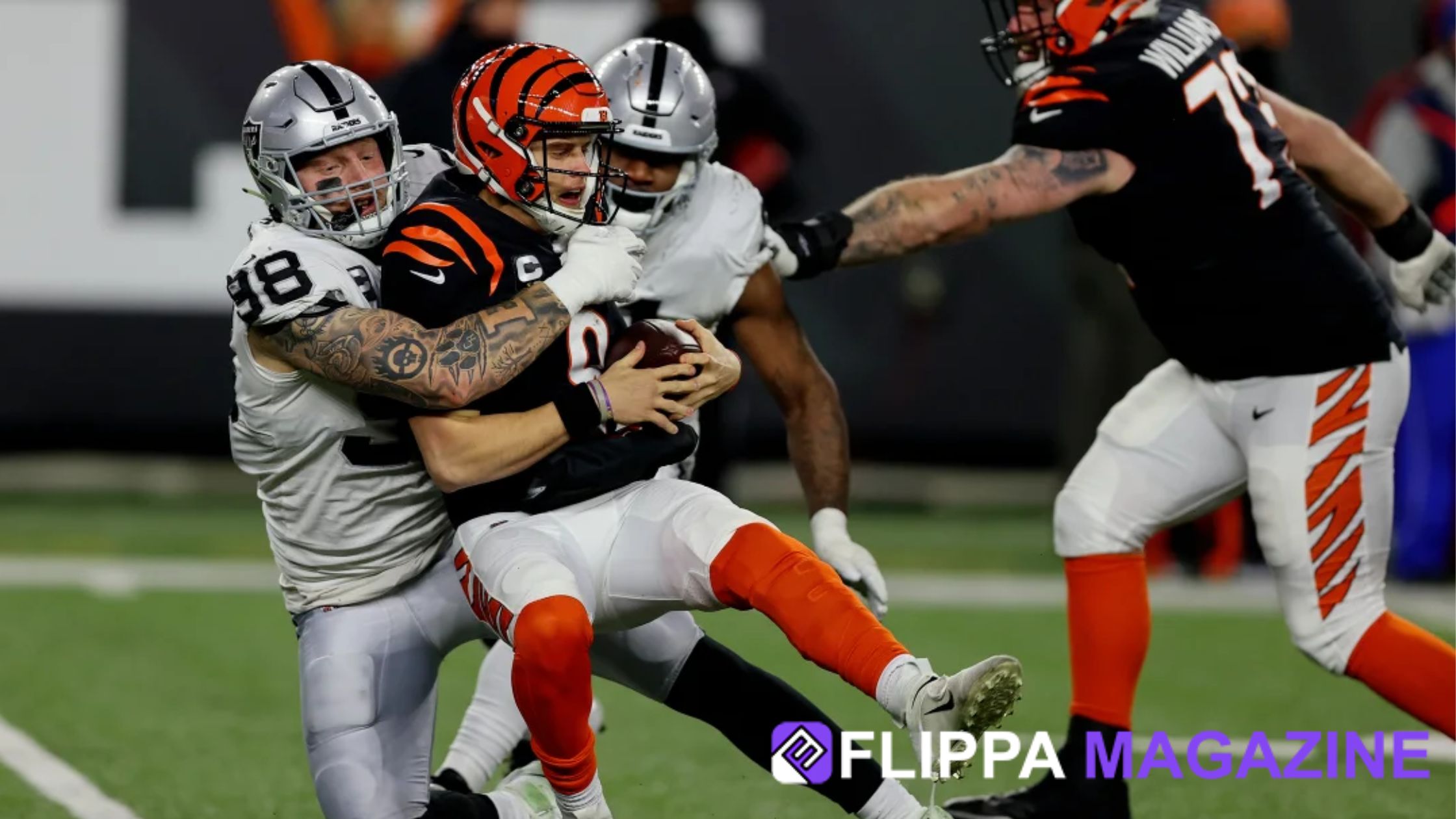 Las Vegas Raiders vs Bengals Match Player Stats