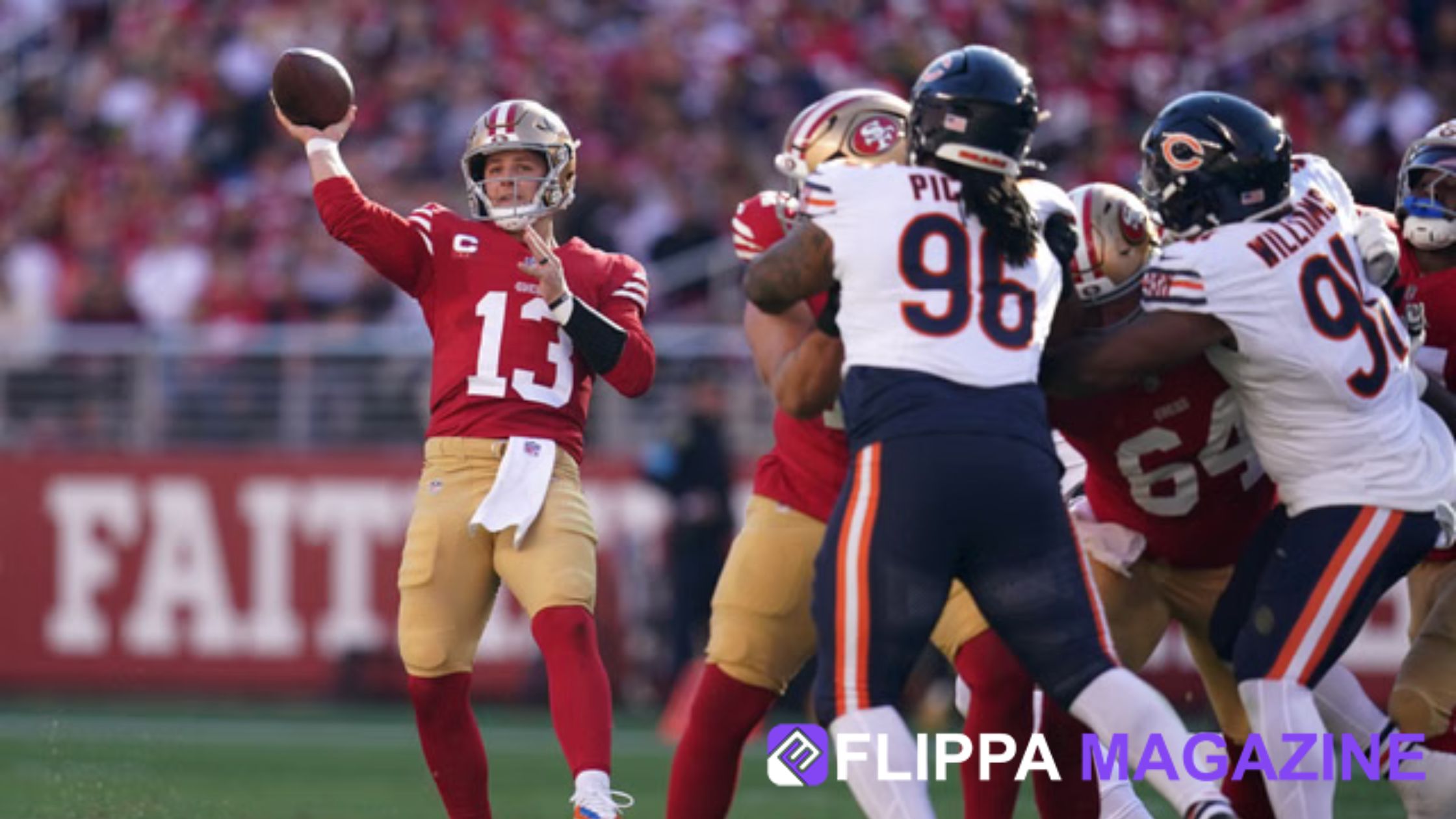 Chicago Bears vs 49ers Player Stats