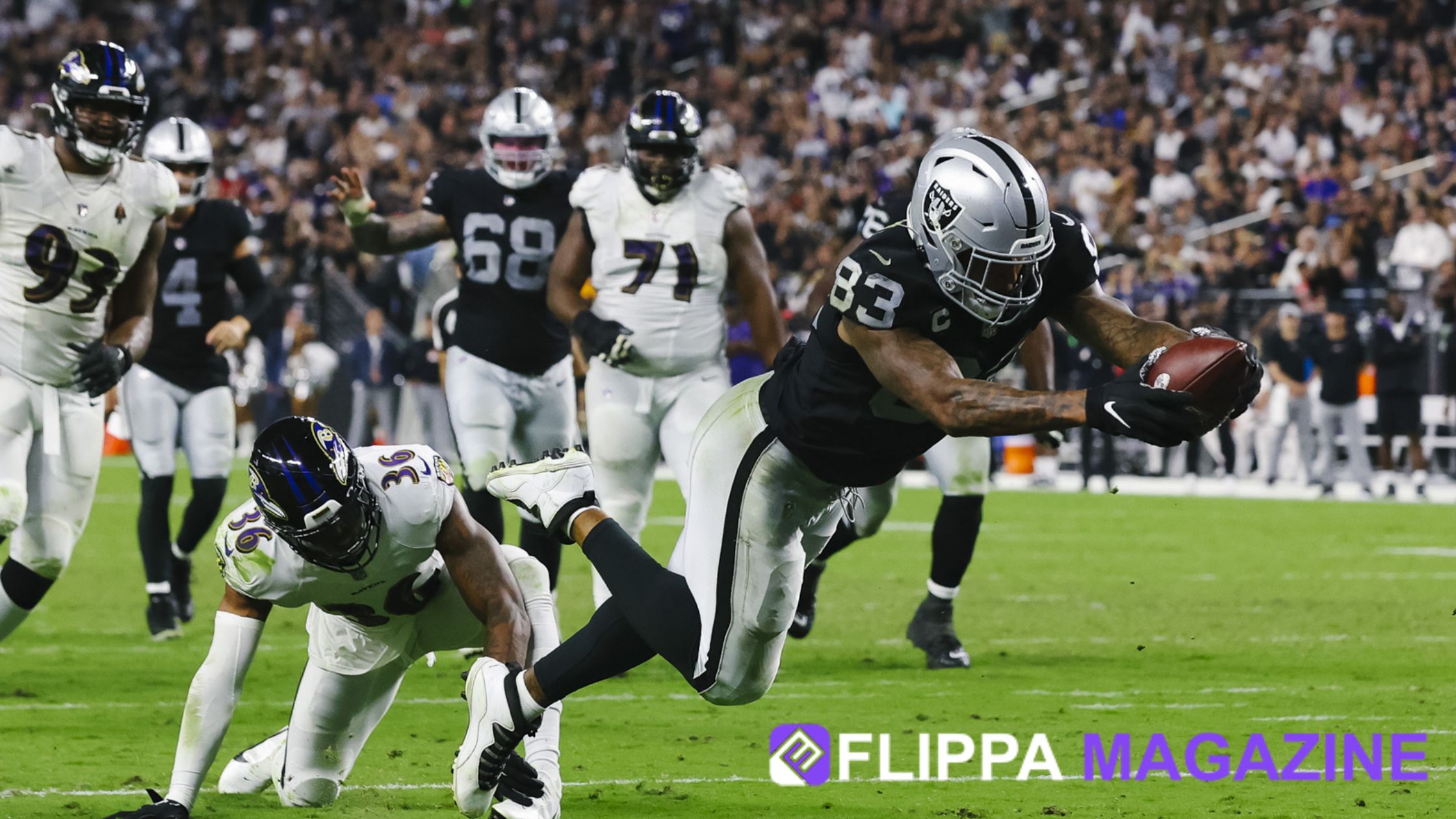 Las Vegas Raiders vs. Baltimore Ravens Match Player Stats
