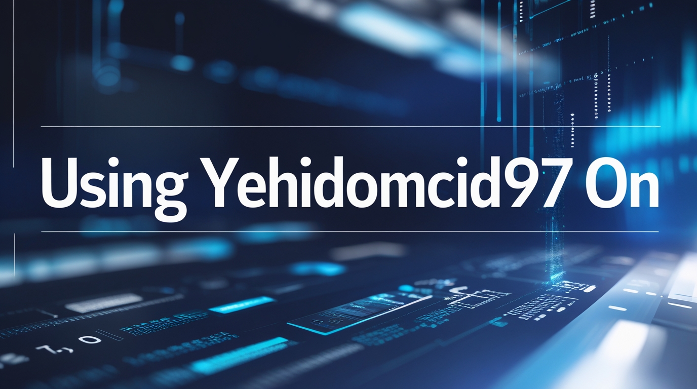Using Yehidomcid97 On