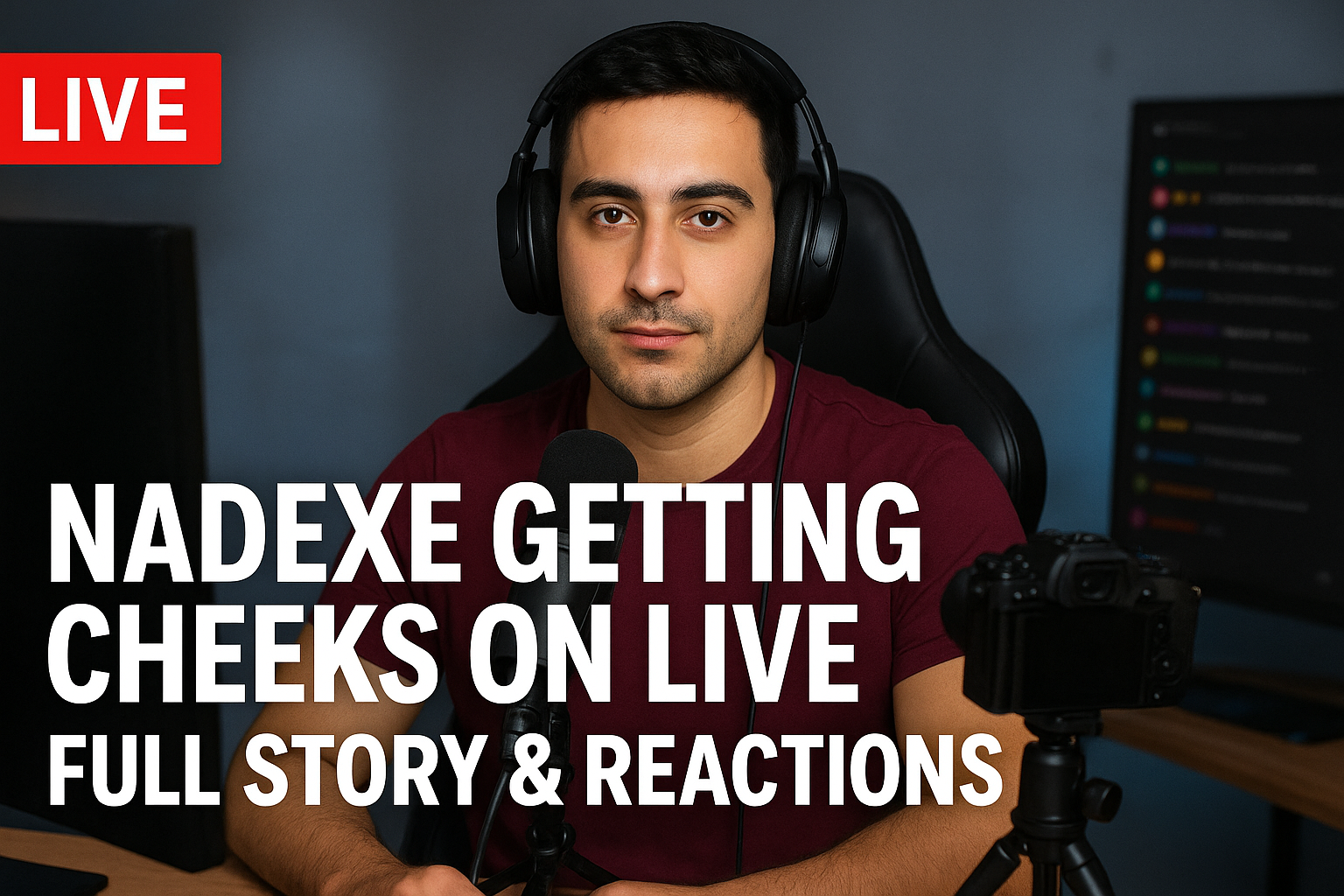 Nadexe Getting Cheeks on Live
