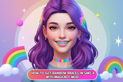 sims 4 rainbow braces magicbot