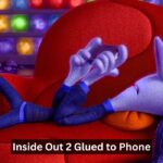 Inside Out 2 Glued to Phone