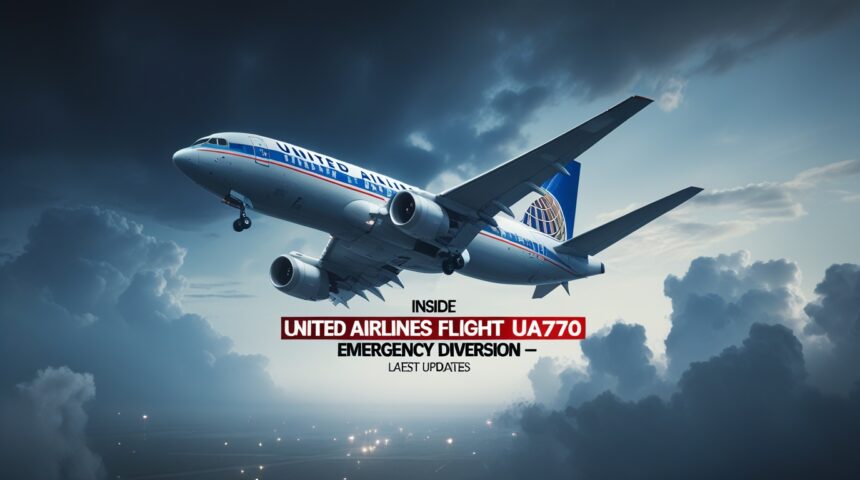 United Airlines Flight UA770 Emergency Diversion