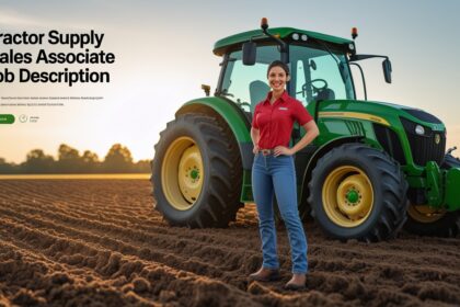 Tractor Supply Sales Associate Job Description