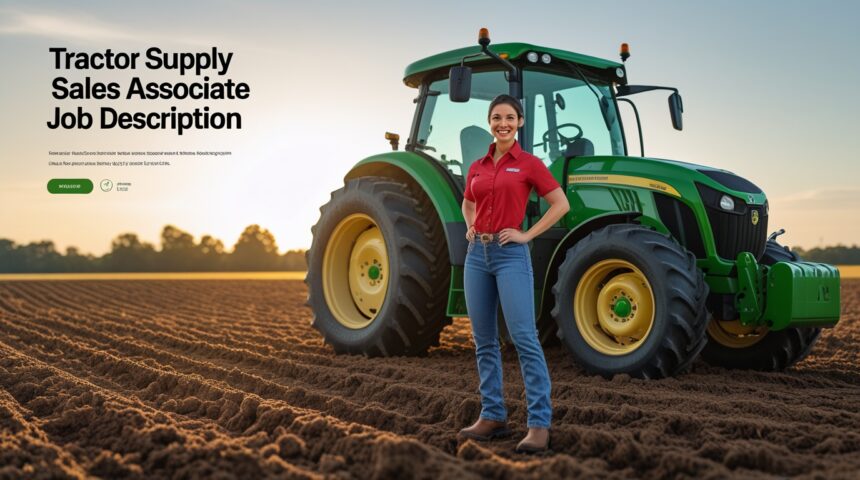 Tractor Supply Sales Associate Job Description