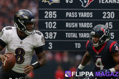 Baltimore Ravens vs Texans Match Player Stats