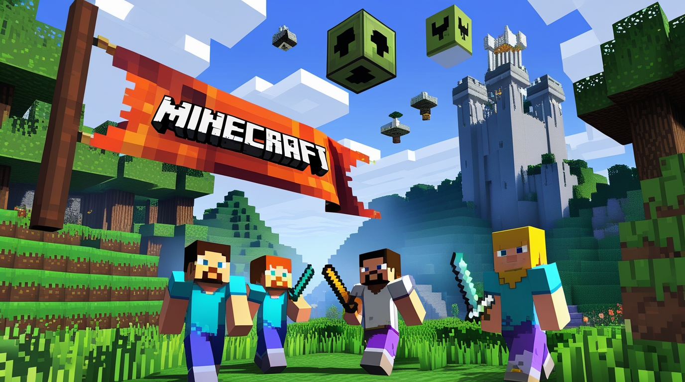 Minecraft (2009) Game Icons Banners