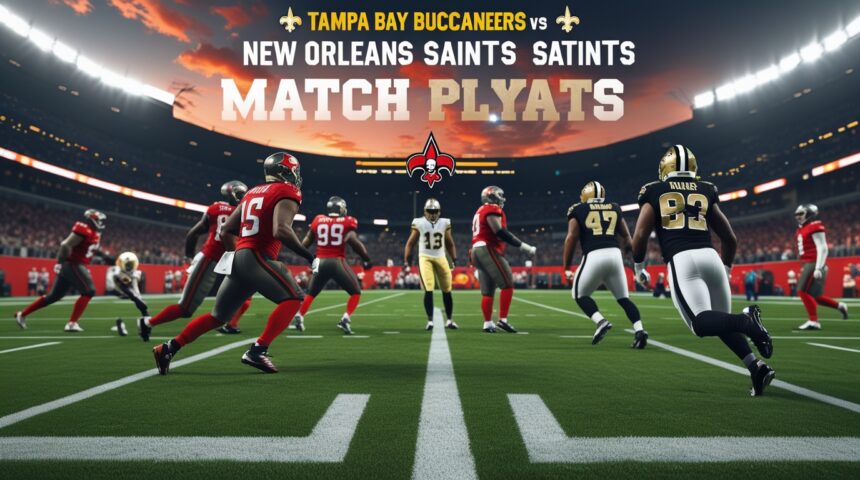 Tampa Bay Buccaneers vs New Orleans Saints Match Player Stats