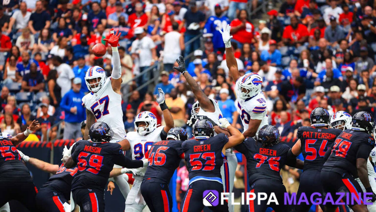 Buffalo Bills vs Houston Texans Match Player Stats
