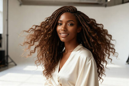 Achieving a Natural, Voluminous Look: Professional Techniques and Styling Insights for Boho Box Braids